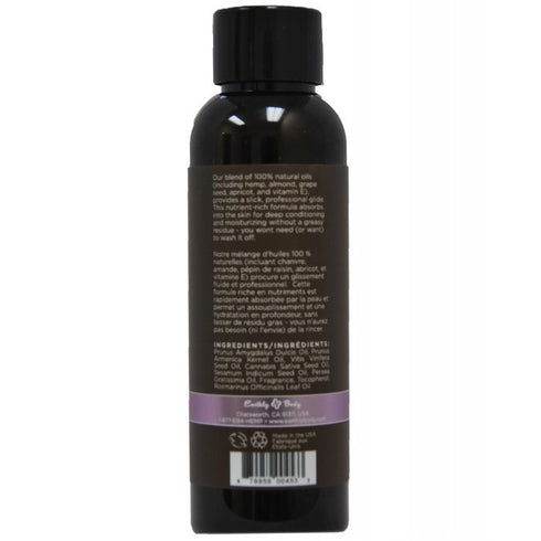 Earthly Body Massage & Body OIL Lavender